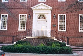 [photo, Legislative Services Building, 90 State Circle (from Bladen St.), Annapolis, Maryland]