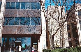 [photo, Tawes State Office Building entrance, 580 Taylor Ave., Annapolis, Maryland]