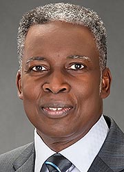 [photo, Mickey L. Burnim, Interim President, Coppin State University]