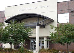 [photo, Allegany County District Courthouse, 123 South Liberty St., Cumberland, Maryland]