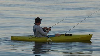 [photo, Fishing at Little Round Bay, Crownsville (Anne Arundel County), Maryland]