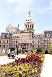 [photo, City Hall, 100 North Holliday St., Baltimore, Maryland]