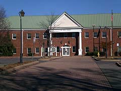 [photo, Calvert County District Court/Multi-Service Center, 200 Duke St., Prince Frederick, Maryland]