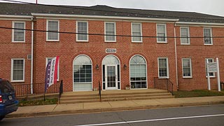 [photo, St. Mary's County Board of Elections, 41650 Tudor Hall Road, Leonardtown, Maryland]