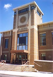 [photo, Washington County  J. Louis Boublitz District Court, 36 West Antietam St., Hagerstown, Maryland]