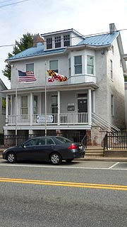 [photo, Town Hall, 21 North Main St., Boonsboro, Maryland]