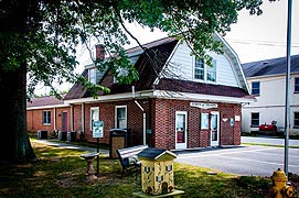 [photo, Town Hall, 4011 Powell Ave., Trappe, Maryland]